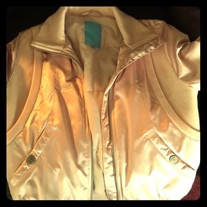 Pink Satin Jacket